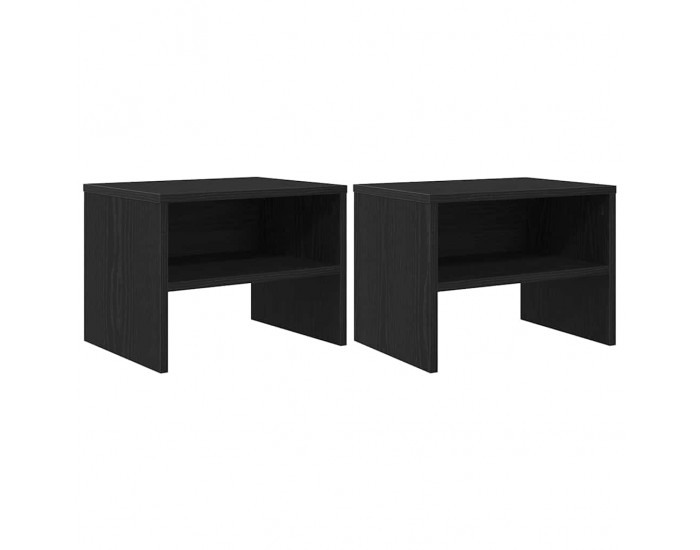 Sonata H Нощен шкаф 2 pcs Черен дъб 40 x 40 x 30 cm Инженерно дърво