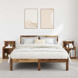 Sonata H Нощен шкаф 2 pcs Старо дърво 40 x 35 x 60 см Инженерно дърво - Noptiere