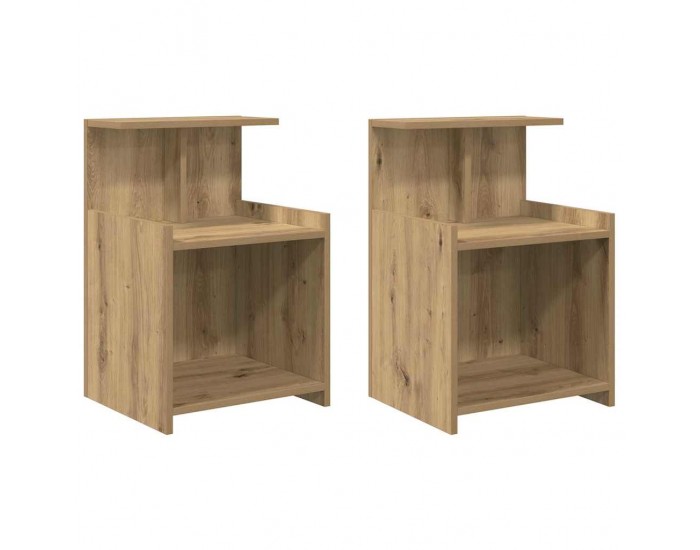 Sonata H Нощен шкаф 2 pcs дъб артизан 40 x 35 x 60 см Инженерно дърво