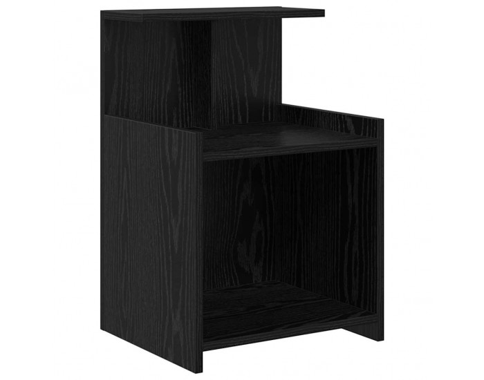 Sonata H Нощен шкаф Черен дъб 40 x 35 x 60 см Инженерно дърво