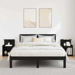 Sonata H Нощен шкаф 2 pcs Черен дъб 40 x 35 x 60 см Инженерно дърво - Noptiere