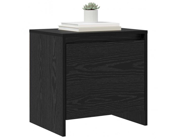Sonata H Нощен шкаф Черен дъб 45 x 34 x 44.5 см Инженерно дърво
