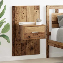 Sonata H Шкаф за легло с чекмедже 2 pcs Старо дърво 48.5 x 32.5 x 80 см - Noptiere