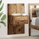 Sonata H Шкаф за легло с чекмедже 2 pcs Старо дърво 48.5 x 32.5 x 80 см