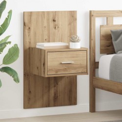 Sonata H Шкаф за легло с чекмедже 2 pcs дъб артизан 48.5 x 32.5 x 80 см - Noptiere