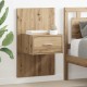 Sonata H Шкаф за легло с чекмедже 2 pcs дъб артизан 48.5 x 32.5 x 80 см