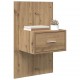 Sonata H Шкаф за легло с чекмедже 2 pcs дъб артизан 48.5 x 32.5 x 80 см
