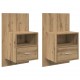 Sonata H Шкаф за легло с чекмедже 2 pcs дъб артизан 48.5 x 32.5 x 80 см