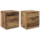 Sonata H Нощен шкаф 2 pcs Старо дърво 45 x 39 x 50 см Инженерно дърво