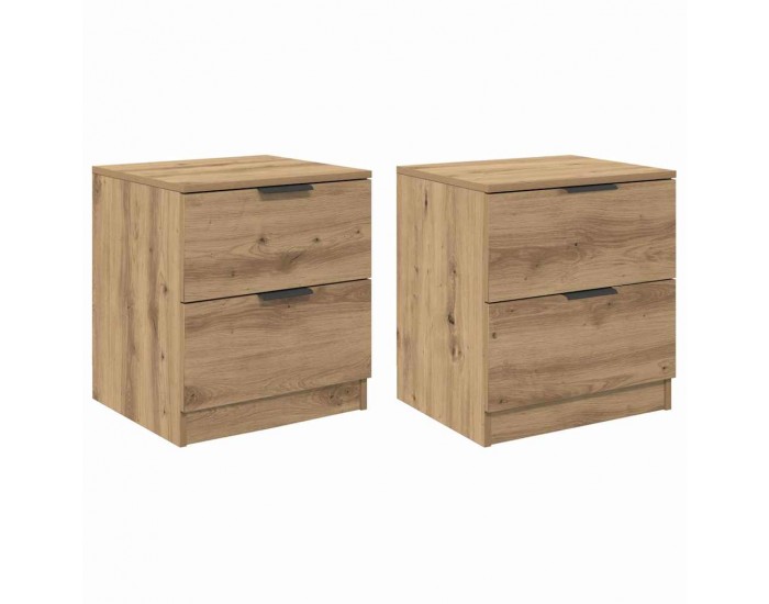 Sonata H Нощен шкаф 2 pcs дъб артизан 45 x 39 x 50 см Инженерно дърво