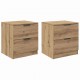 Sonata H Нощен шкаф 2 pcs дъб артизан 45 x 39 x 50 см Инженерно дърво