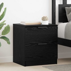 Sonata H Нощен шкаф 2 pcs Черен дъб 45 x 39 x 50 см Инженерно дърво - Noptiere