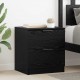 Sonata H Нощен шкаф 2 pcs Черен дъб 45 x 39 x 50 см Инженерно дърво