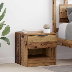 Sonata H Шкаф за легло 2 pcs Старо дърво 40 x 39 x 40 см Инженерно дърво - Noptiere