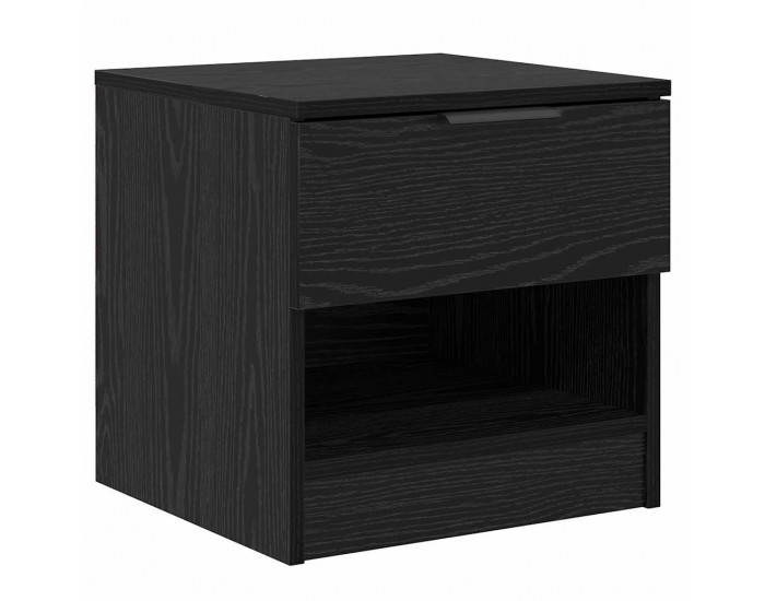 Sonata H Шкаф за легло 2 pcs Черен дъб 40 x 39 x 40 см Инженерно дърво