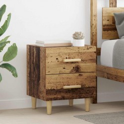 Sonata H Шкаф за легло с чекмедже 2 pcs Старо дърво 40 x 35 x 47.5 см - Noptiere