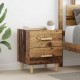Sonata H Шкаф за легло с чекмедже 2 pcs Старо дърво 40 x 35 x 47.5 см