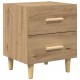 Sonata H Шкаф за легло с чекмедже 2 pcs дъб артизан 40 x 35 x 47.5 см
