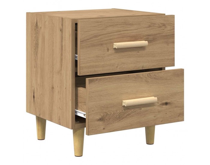 Sonata H Шкаф за легло с чекмедже 2 pcs дъб артизан 40 x 35 x 47.5 см