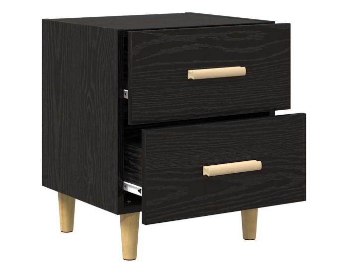Sonata H Шкаф за легло Черен дъб 40 x 35 x 47.5 см Инженерно дърво
