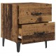 Sonata H Шкаф за легло с чекмедже 2 pcs Старо дърво 40 x 35 x 47.5 см