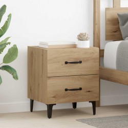 Sonata H Шкаф за легло с чекмедже 2 pcs дъб артизан 40 x 35 x 47.5 см - Noptiere