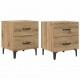 Sonata H Шкаф за легло с чекмедже 2 pcs дъб артизан 40 x 35 x 47.5 см