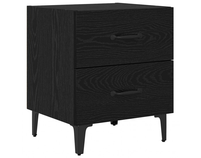 Sonata H Шкаф за легло Черен дъб 40 x 35 x 47.5 см Инженерно дърво