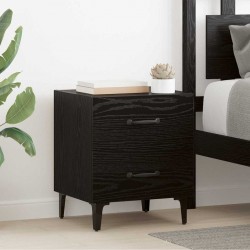 Sonata H Шкаф за легло 2 pcs Черен дъб 40 x 35 x 47.5 см Инженерно дърво - Noptiere