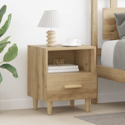 Sonata H Нощен шкаф 2 pcs дъб артизан 40 x 35 x 47.5 см Инженерно дърво - Noptiere