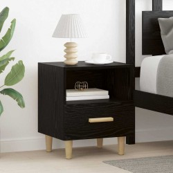 Sonata H Нощен шкаф 2 pcs Черен дъб 40 x 35 x 47.5 см Инженерно дърво - Noptiere