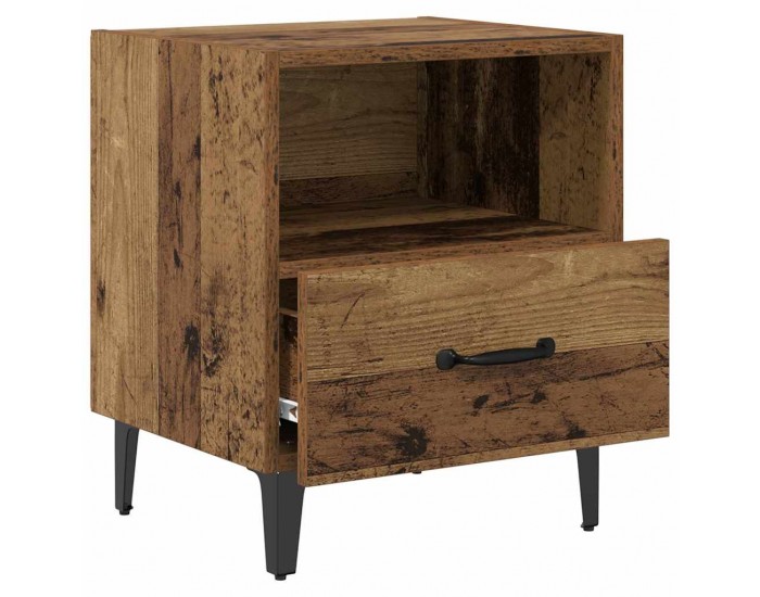 Sonata H Нощен шкаф Старо дърво 40 x 35 x 47.5 см Инженерно дърво