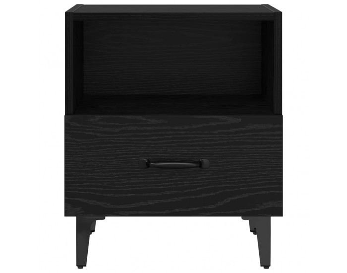 Sonata H Нощен шкаф Черен дъб 40 x 35 x 47.5 см Инженерно дърво