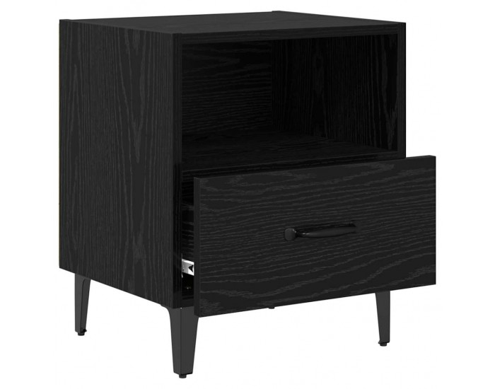Sonata H Нощен шкаф 2 pcs Черен дъб 40 x 35 x 47.5 см Инженерно дърво