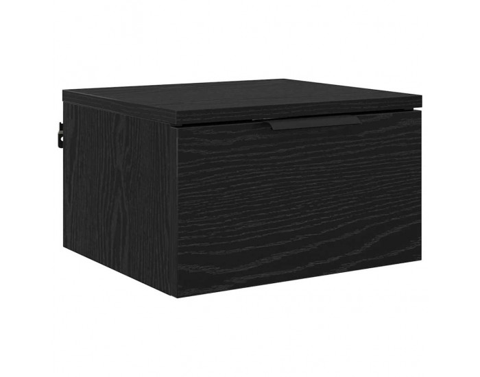 Sonata H Нощен шкаф с чекмедже Черен дъб 34 x 30 x 20 см Инженерно дърво