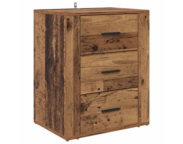 Sonata H Нощен шкаф Старо дърво 50 x 36 x 60 см Инженерно дърво