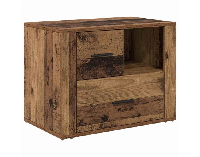 Sonata H Нощен шкаф Старо дърво 60 x 36 x 45 см Инженерно дърво