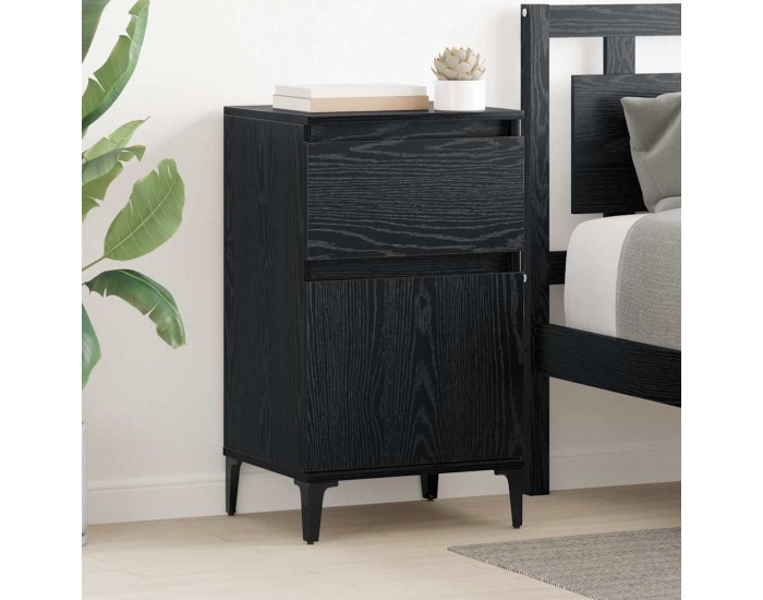 Sonata H Нощен шкаф 2 pcs Черен дъб 40 x 35 x 70 см Инженерно дърво