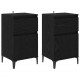 Sonata H Нощен шкаф 2 pcs Черен дъб 40 x 35 x 70 см Инженерно дърво