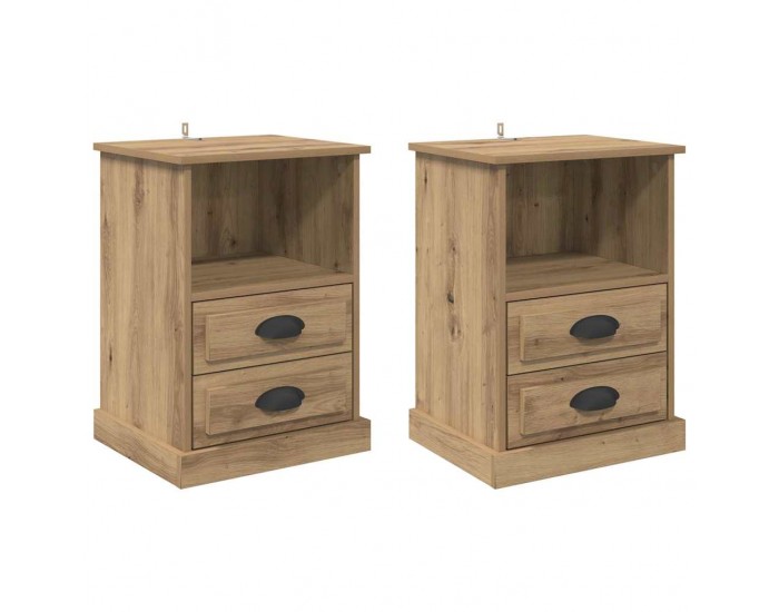 Sonata H Нощен шкаф 2 pcs дъб артизан 43 x 36 x 60 см Инженерно дърво