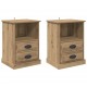 Sonata H Нощен шкаф 2 pcs дъб артизан 43 x 36 x 60 см Инженерно дърво