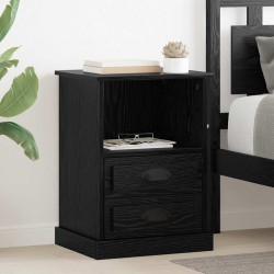 Sonata H Нощен шкаф 2 pcs Черен дъб 43 x 36 x 60 см Инженерно дърво - Noptiere