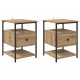 Sonata H Нощен шкаф 2 pcs дъб артизан 40 x 42 x 56 см Инженерно дърво