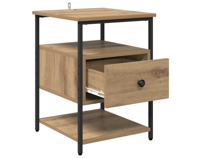 Sonata H Нощен шкаф 2 pcs дъб артизан 40 x 42 x 56 см Инженерно дърво