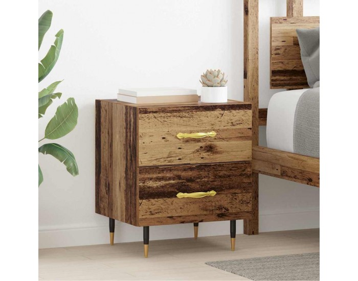 Sonata H Нощен шкаф Старо дърво 40 x 35 x 47.5 см Инженерно дърво
