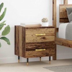Sonata H Нощен шкаф 2 pcs Старо дърво 40 x 35 x 47.5 см Инженерно дърво - Noptiere