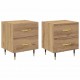 Sonata H Нощен шкаф 2 pcs дъб артизан 40 x 35 x 47.5 см Инженерно дърво