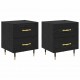 Sonata H Нощен шкаф 2 pcs Черен дъб 40 x 35 x 47.5 см Инженерно дърво