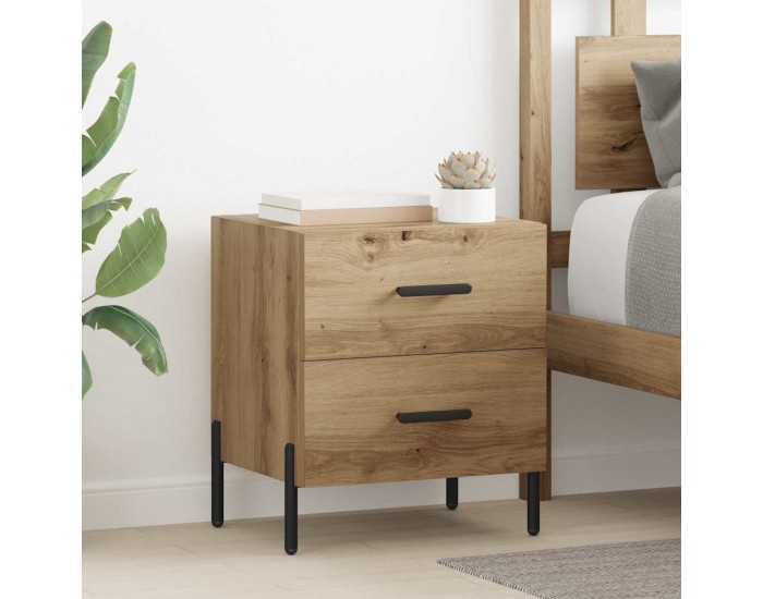 Sonata H Нощен шкаф 2 pcs дъб артизан 40 x 35 x 47.5 см Инженерно дърво