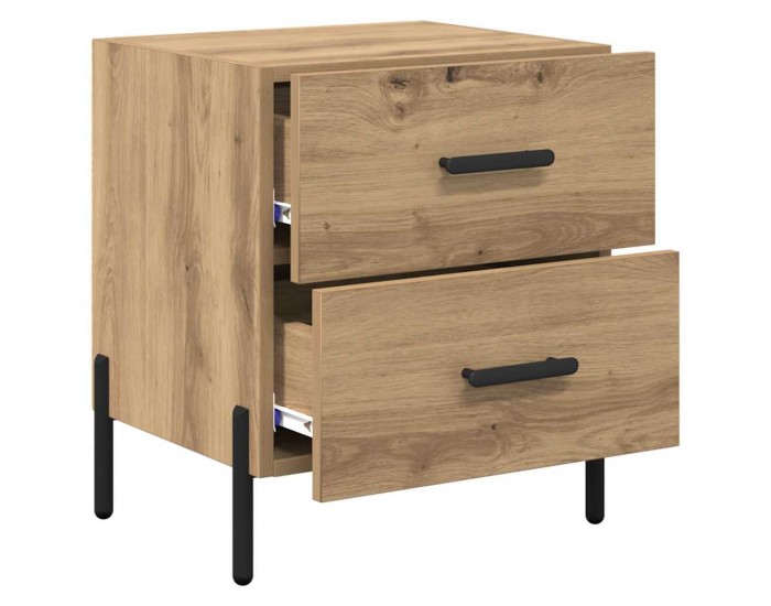 Sonata H Нощен шкаф 2 pcs дъб артизан 40 x 35 x 47.5 см Инженерно дърво